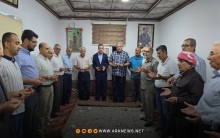 دوميز.. وفد من الديمقراطي الكوردستاني-سوريا يزور منزل الشهيد مراد بهرم سليمان