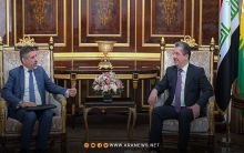 مسرور بارزاني وستيفن فيغن يناقشان عدة مواضيع مهمة 
