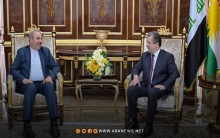 رئيس حكومة إقليم كوردستان يستقبل سفير إيران لدى العراق 
