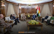 مسرور بارزاني يستقبل الممثل الأعلى لفرنسا في التحالف الدولي ضد داعش