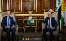 Masrour Barzani Receives Special Adviser to the Iraqi Prime Minister