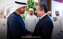 مسرور بارزاني ومحمد بن زايد يؤكدان على تعزيز العلاقات بين إقليم كوردستان والإمارات