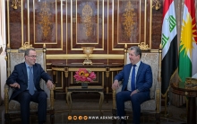 مسرور بارزاني وإلبروس كوتراشيف يناقشان آخر مستجدات الأوضاع في المنطقة 