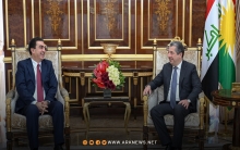 رئيس حكومة إقليم كوردستان يستقبل النائب الثاني لرئيس مجلس النواب العراقي 