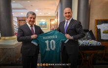 مسرور بارزاني وعدنان درجال يستعرضان واقع الرياضة في إقليم كوردستان والعراق