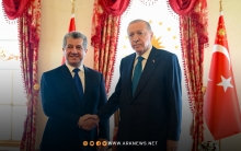 مسرور بارزاني ورجب طيب أردوغان يناقشان القضايا ذات الاهتمام المشترك