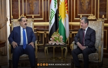 مسرور بارزاني ومثنى السامرائي يتبادلان وجهات النظر بشأن الأوضاع العامة