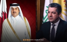 مسرور بارزاني يعزي الشيخ تميم بن حمد آل ثاني أمير دولة قطر بوفاة والده 