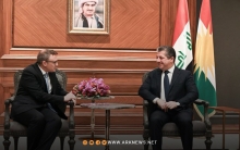 مسرور بارزاني و أنيل بورا إينان يؤكدان تعزيز العلاقات بين إقليم كوردستان وتركيا