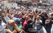 مظاهرات ضد النظام في إدلب ودرعا ودير الزور