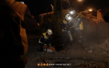 نفق لنظام بشار الأسد المخلوع يتسبب بهبوط جزئي في طريق إدلب-سراقب