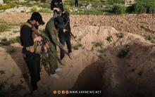 حمص.. العثور على نفق لتهريب الأسلحة بين سوريا ولبنان 