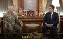 رئيس إقليم كوردستان يجتمع مع قائد قوات التحالف الدولي