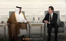 رئيس إقليم كوردستان يشارك في مراسم مجلس عزاء الشيخ حمد بن خليفة آل ثاني بالدوحة 