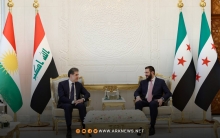 نيجيرفان بارزاني وأحمد الشرع يتبادلان وجهات النظر حول آخر مستجدات الأوضاع في المنطقة