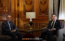 Nechirvan Barzani Receives Ghulam Mohammad Ishaqzai