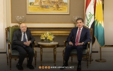 رئیس إقلیم كوردستان یستقبل صديق الشعب الكوردي اسماعيل بيشكجي