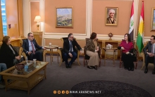 وفد برلماني ألماني في أربيل لمناقشة أوضاع غربي كوردستان 