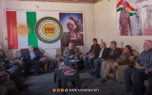 Tal Tamr… The immortal Barzani locality of the Kurdish National Council holds its regular meeting for the month of March