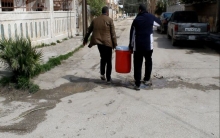  الحسكة تأن بسبب قلة وانعدام المياه 