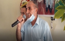 كلمة علي ابراهيم في مراسم مجلس عزاء محمدأمين عباس بقاصطبان