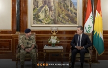 رئيس إقليم كوردستان يستقبل كبير مستشاري وزارة الدفاع البريطانية لشؤون الشرق الأوسط