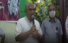 عبدالكریم محمد عضو المكتب السياسي للـPDK-S يشكر المشاركين في مراسم عزاء محمدأمين عباس 