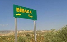 Arab displaced people steal electric columns and copper wires in a village in rural Afrin 
