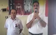 كلمة هجار علي سكرتير الهيئة القيادية لحزب الوحدة الديمقراطي الكردي في سوريا في مراسم عزاء محمدأمين عباس