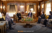 نيجيرفان بارزاني رئيس إقليم كوردستان يستقبل كاتي بونكا سفيرة كندا الجديدة لدى العراق