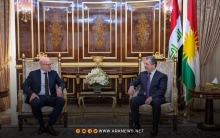 مسرور بارزاني يستقبل كريستيان أولفكه القنصل العام الجديد لألمانيا لدى إقليم كوردستان