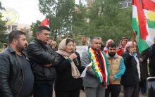 Qamishlo … A sit-in of the Kurdish National Council on the occasion of the World Human Rights Day