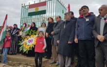 مجلس محلية كركي لكي يقوم بزيارة ضريح الشهيد البيشمركة بسام خلف