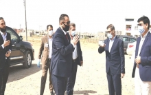 امير الايزيديين عصمت حازم تحسين بك يزور مكتب PDK-S في دوميز