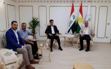 وفد من ENKS يلتقي مؤسسة بارزاني الخيرية