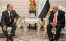 الرئيس بارزاني يجتمع مع فالح الفياض