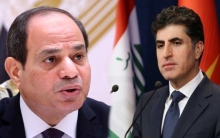 الرئيس نيجيرفان بارزاني يعزّي الرئيس السيسي