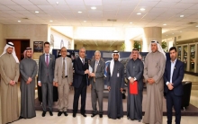 The head of Barzani Charity Foundation meets with the chairman of the Kuwait Red Crescent administration