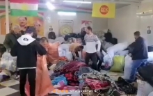 In the video... PDK-S continues to provide relief to the cities of Jenderes and Afrin in Duhok
