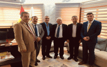 وفد من مجلس عفرين يزور مكتب العلاقات الوطنية لpdk-s