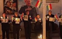 Pictures... Duhok-Fayida organization of the PDK-S remembers the martyrs of the March 12, 2004 uprising