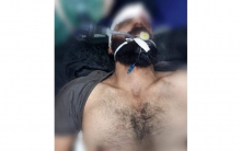 إصابه‌ لاجئ كوردي من عامودا في هولير إثر حادث سير والمسعف يستنجد بذويه