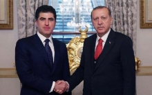 بارزاني يجتمع مع أردوغان