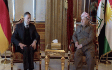 President Barzani expresses to the German ambassador his concern about the future of the Kurdish people in Syria