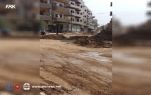 بالصور... شوارع قامشلو يرثى لها وغياب تام للبلدية التابعة للـPYD