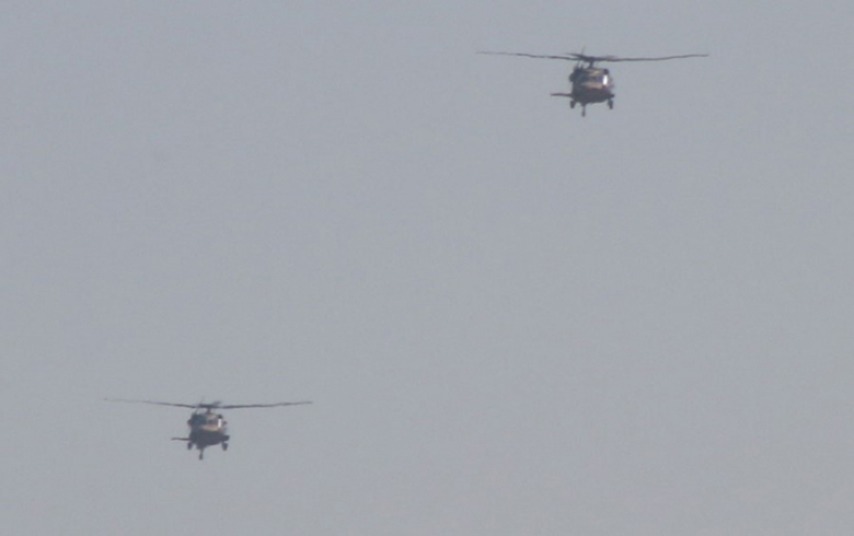 Turkey, US hold joint helicopter flight over Syria