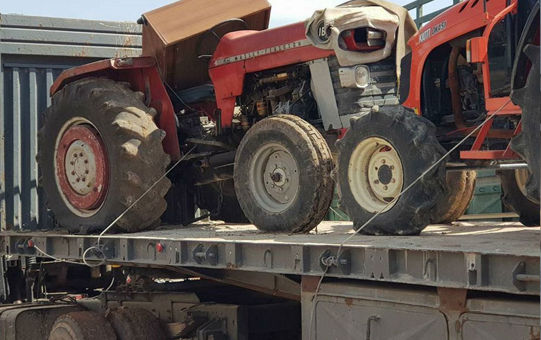 Afrin .. Al-Amshat impose $ 500 on the owners of tractors