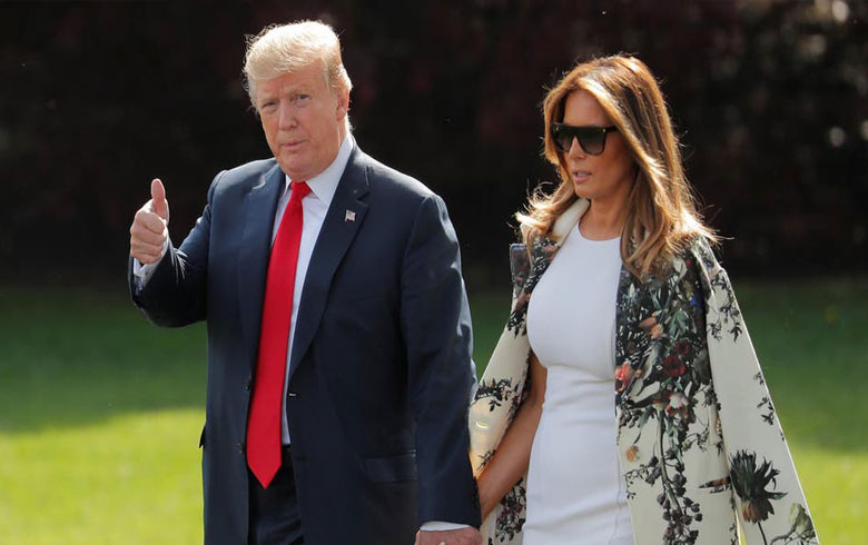 Trump û hevjîna xwe bi koronayê ketin 