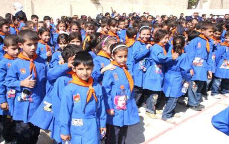 ریژیما ئه‌سه‌د ده‌ما راگرتنا دبستانان دریژ كر