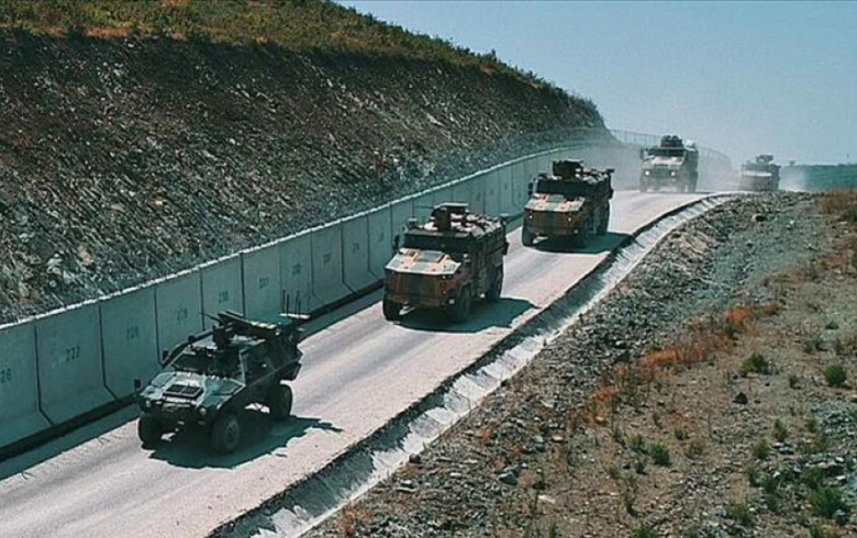 القوات التركية تسير الدورية الـ 41 في منطقة منبج